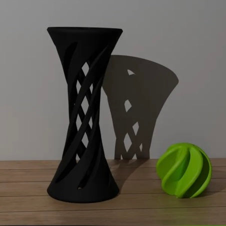 Spiral Balls + Hourglass passthrough