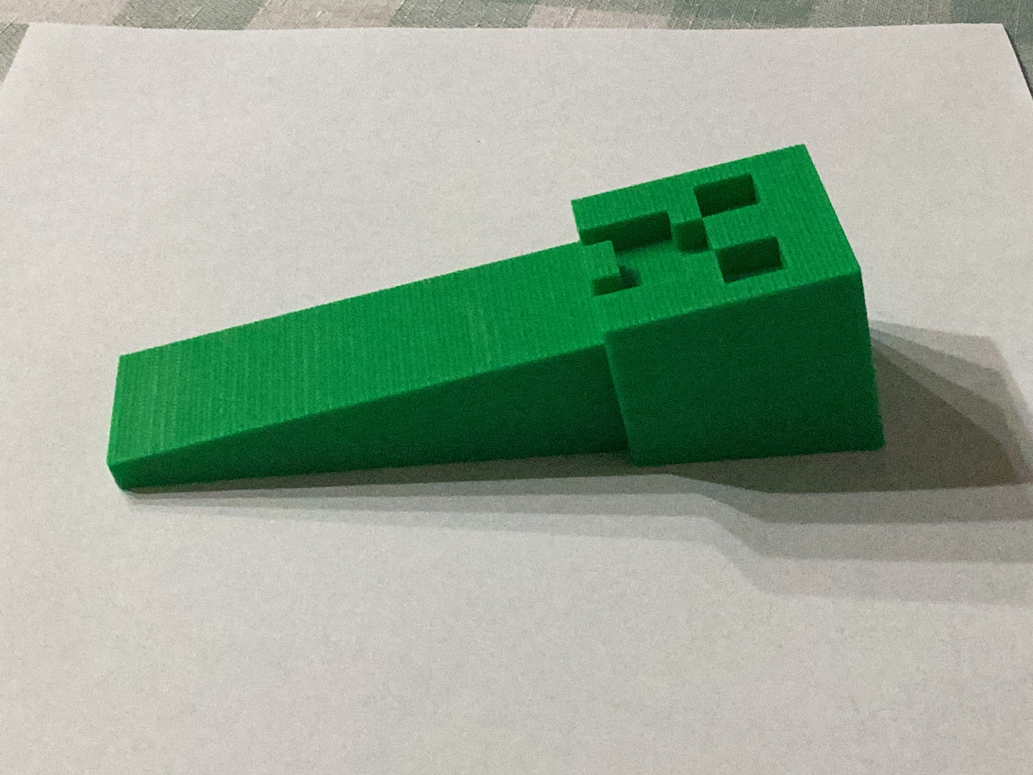 Minecraft Creeper Door Stop