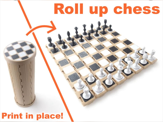 Roll up chess